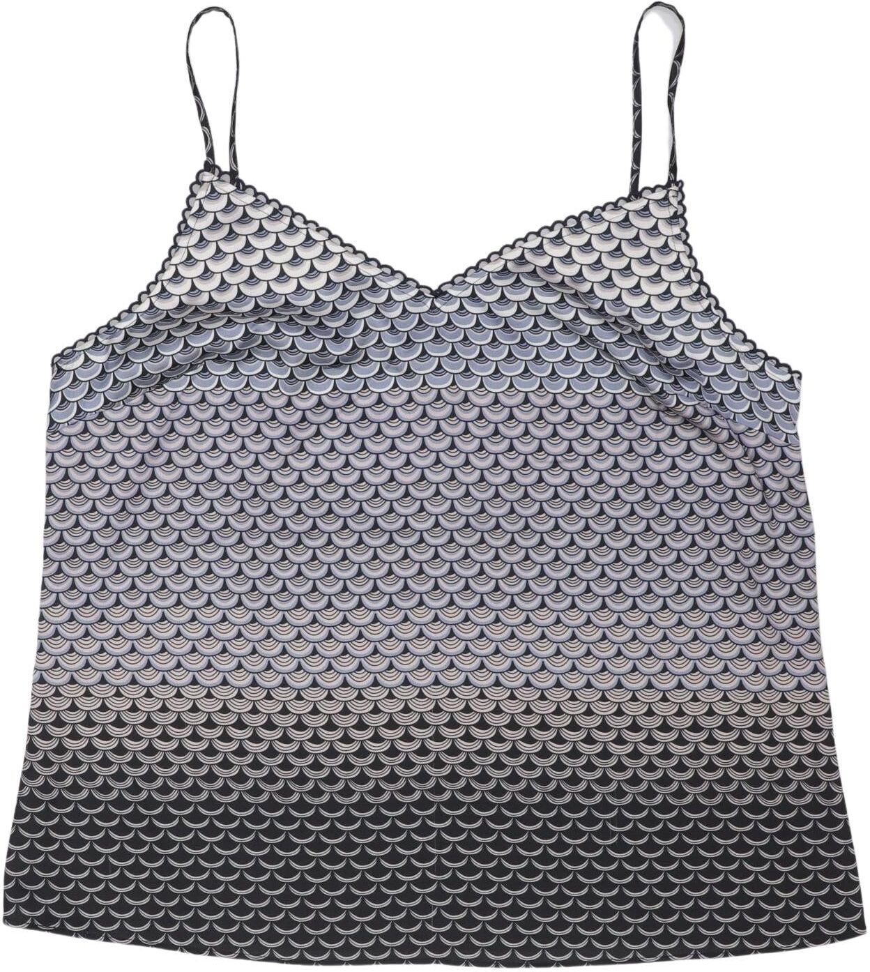 TED Baker Damen Top, Mehrfarbig, Gr. EU 40 (Ted Baker 3), Synthetik - Second Hand