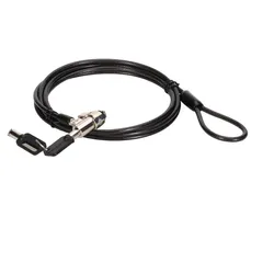 Conceptronic CUSTODIO02BS Laptop-Schloss, Standard-Sicherheitsschlitz, 1.8m