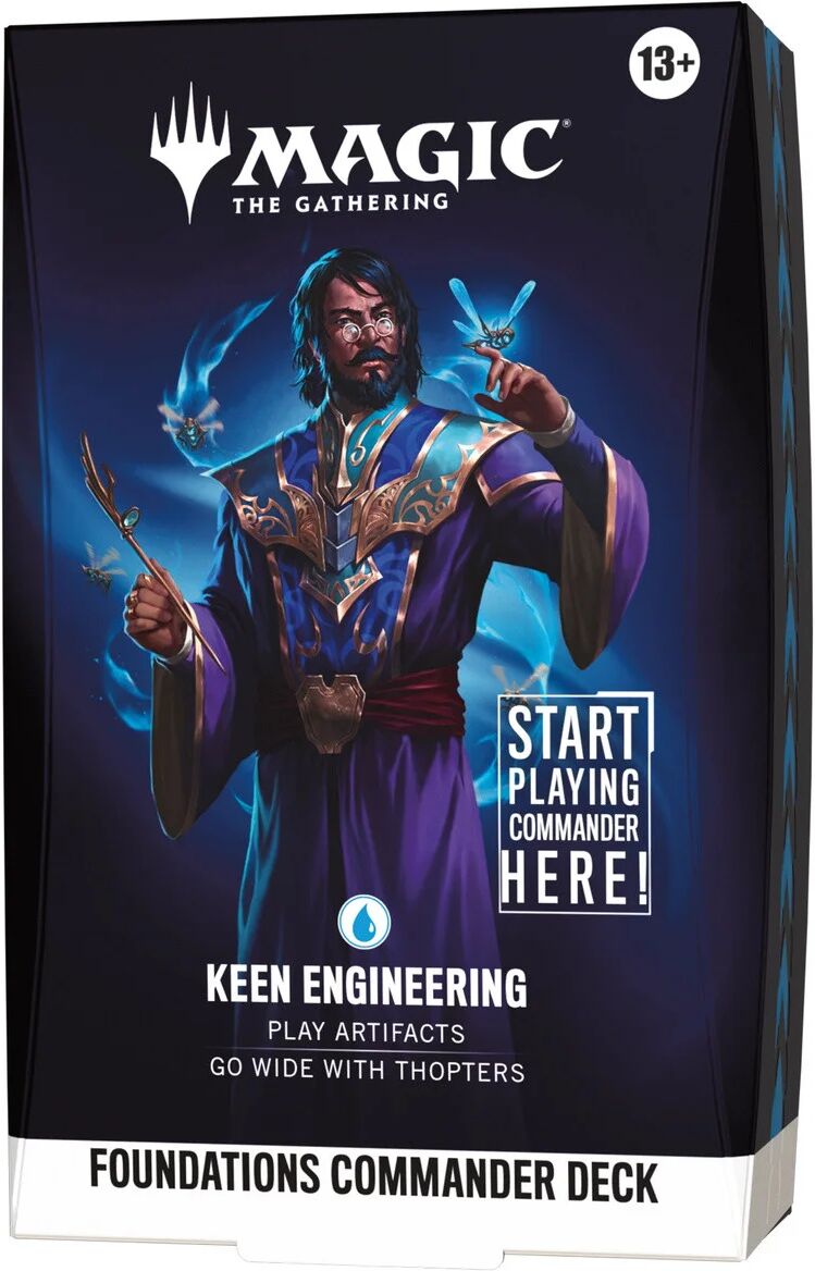 Wizards Of The Coast MTG : Reality Fracture -Starter Commander Keen Engineering EN