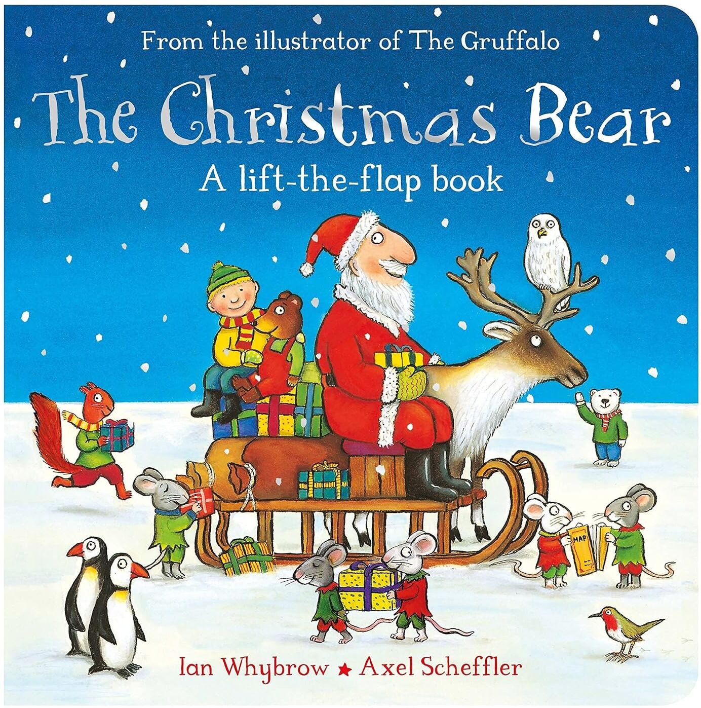 Macmillan Children's Books Tom and Bear Collection by Ian Whybrow - 3 Books Board Book Set - Ages 0-5 - The Bedtime Bear, The Tickle Book, The Christmas Bear - Gift for Babies