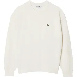 LACOSTE Pullover Crew Neck Sweater, weiss