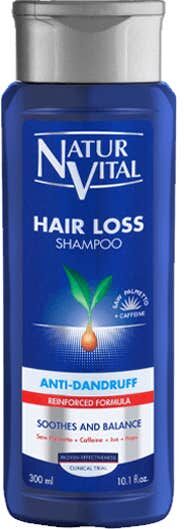 NaturVital Champú Anticaspa Anticaída Vigorizante 300ml