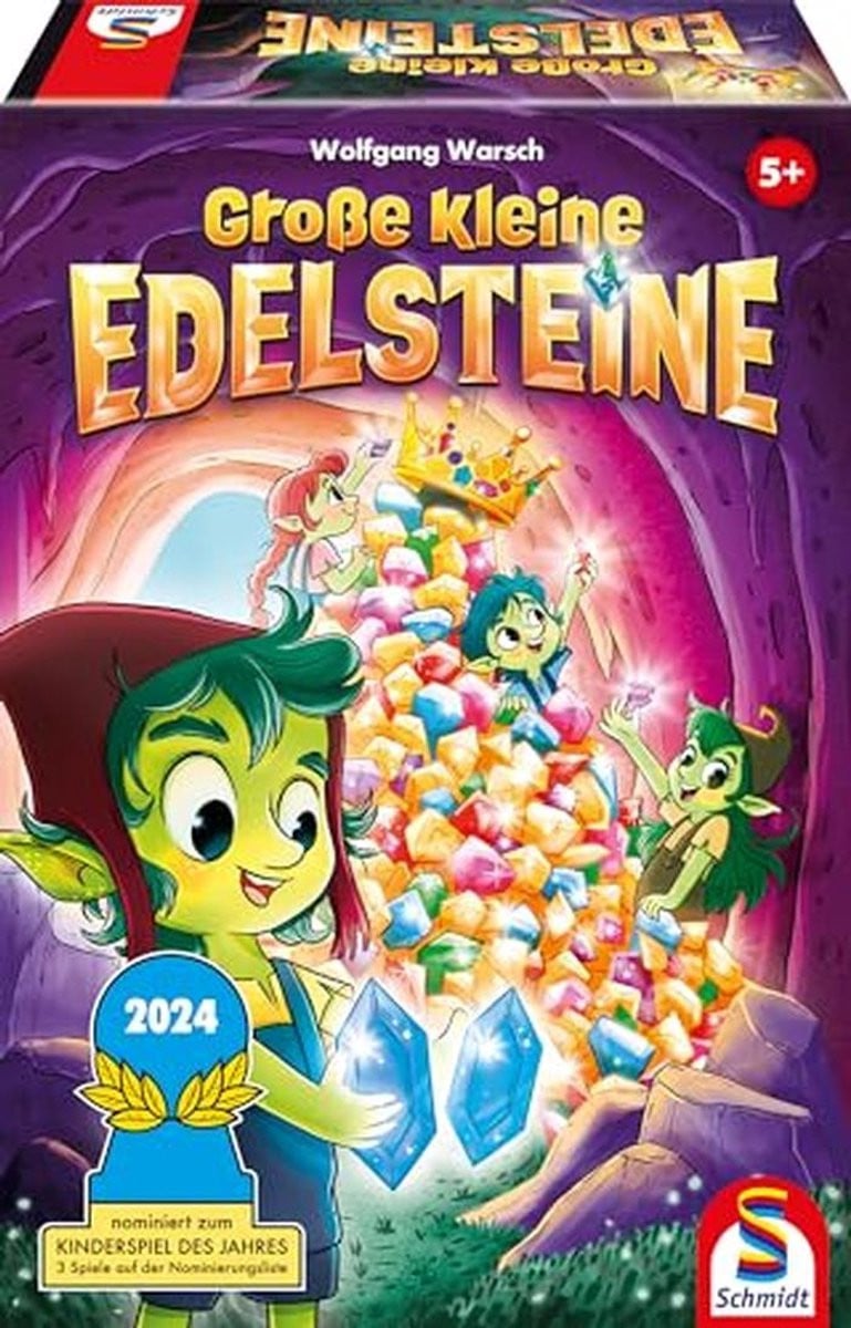 Grote en kleine edelstenen speelset voor kinderen