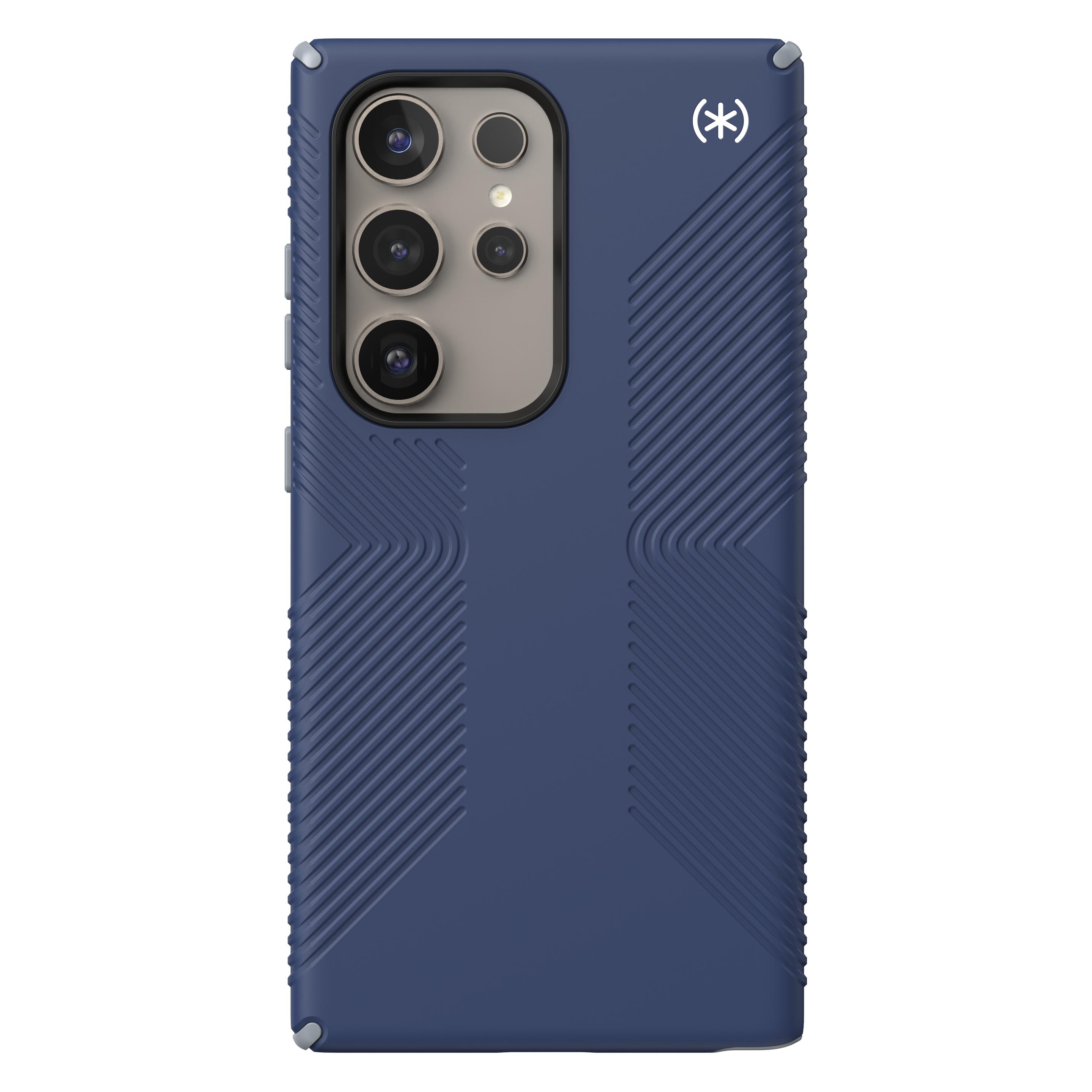 speck Presidio2 Grip - Samsung Galaxy S24 Ultra Hülle (Küstenblau / Staubgrau) (Samsung Galaxy S24 Ultra) (150619-3206)