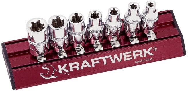 Kraftwerk MAGALU E-TX-Set de douilles à cliquet 1/4