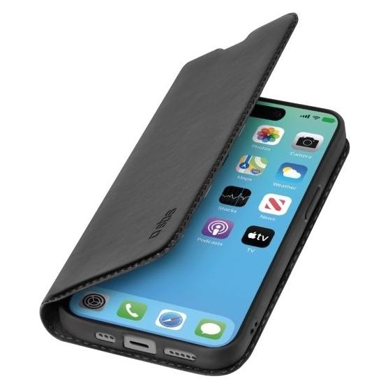 SBS Book Wallet Lite iPhone 15 Pro schwarz (Apple iPhone 15 Pro) (TEBKLITEIP1561PK)