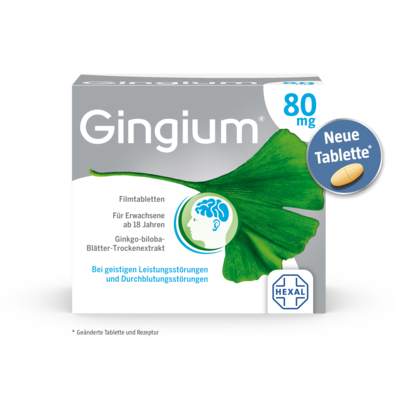 Hexal AG GINGIUM 80 mg Filmtabletten 120 st 14171159