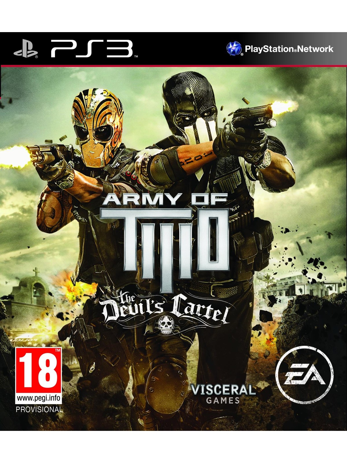 Army of Two: The Devil's Cartel - Sony PlayStation 3 - Action - PEGI 18