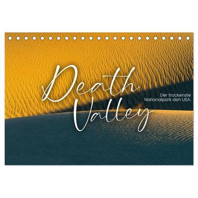 Death Valley - Der trockenste Nationalpark den USA. (Tischkalender 2027 DIN A5 quer), CALVENDO Monatskalender