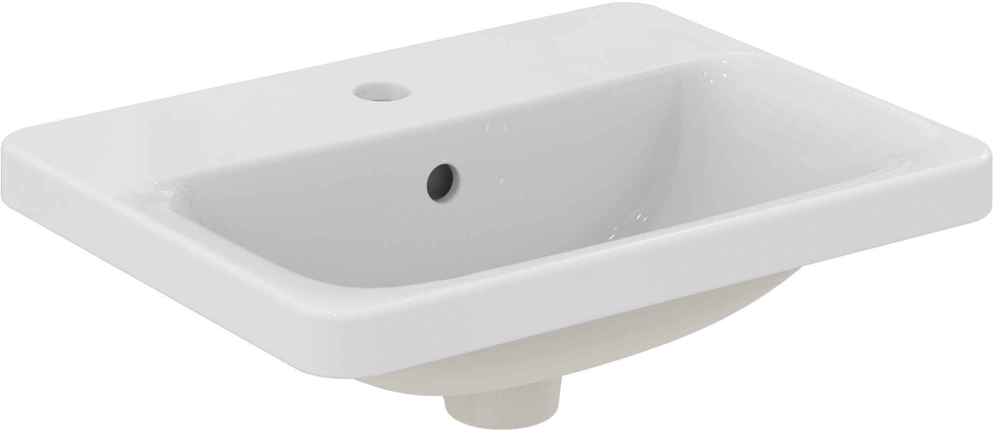 Ideal Standard vasque à encastrer E5043MA 50 x 39 cm, blanc Ideal Plus, rectangulaire
