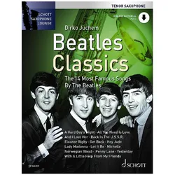 Schott Saxophone Lounge - Beatles Classics Tenor Sax - Notenbuch