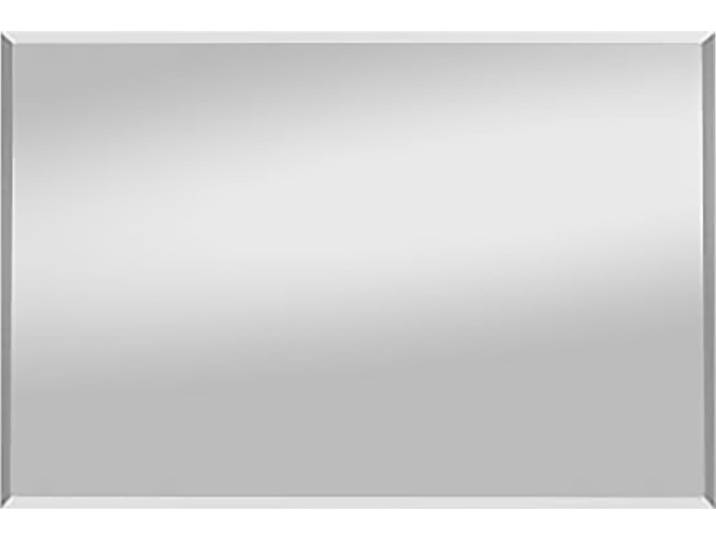 Spiegel MÄUSBACHER Bonnie , transparent, B:90cm H:70cm T:2cm, Holzwerkstoff, Spiegelglas, Spiegel, Spiegel, Wandspiegel mit Steilfacette