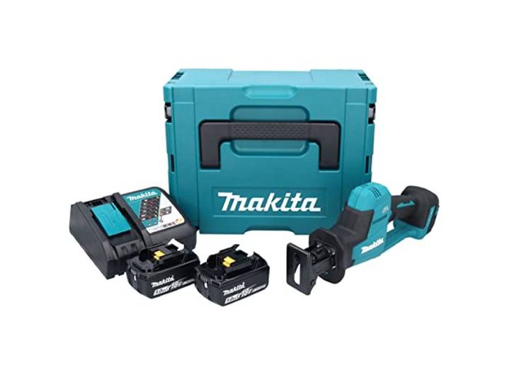 Scie sabre récipro 18V LXT (2x5\,0 Ah) en coffret MAKPAC - MAKITA DJR189RTJ