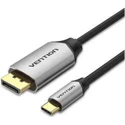 Vention USB-C auf DP kabel, schwarz - 2m (2 m), USB Kabel