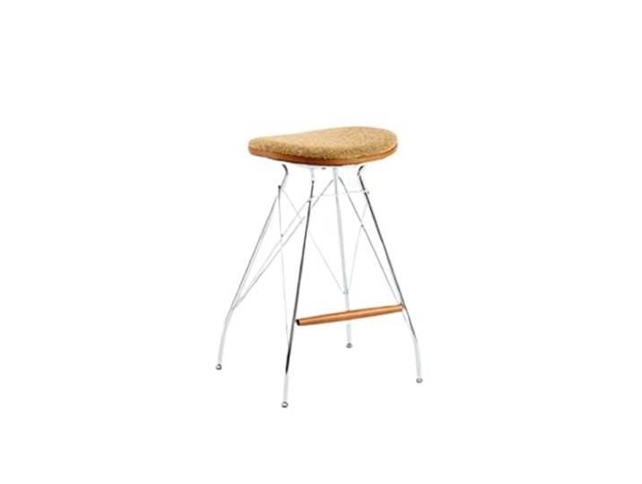 VNCdfhETs Barstuhl Moderne Barhocker aus Metall, Bequeme Stühle for Esszimmer und Wohnungen Barhocker(Yellow)