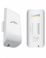 UbiQuiti NanoStation loco M2 Drahtlose Basisstation AirMax 2x8dBi outdoor 2,4 GHz Dual-PoE (LOCOM2)