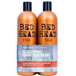 1500ml TIGI BED HEAD Colour Goddess Oil Infused Tween Duo (Shampoo 750ml + Conditioner 750ml)