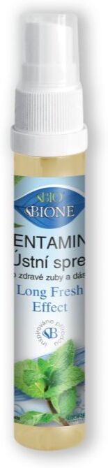 Bione Cosmetics Dentamint Long Fresh Effect spray buccal pour une haleine fraîche 27 ml