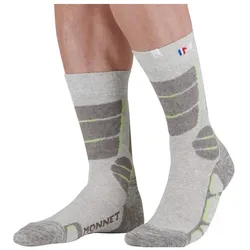 Monnet, Unisex, Sportsocken, Lin Haute (35 - 36), Grün, Grau