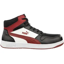 Puma, Sicherheitsschuhe, Frontcourt Blk/Wht/Red Mid S3 (S3, 37)