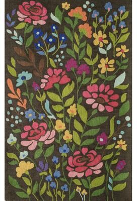 Momeni Newport Hand Tufted Wool Floral Area Rug