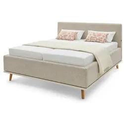 Musterring Polsterbett Delphi 180 x 200 cm Stoff Beige