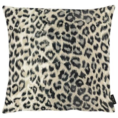 Dekokissen APELT "Timothy", beige (braun, anthrazit, bedruckt), B:45cm H:10cm L:45cm, Polyester, Dekokissen_Sitzkissen_Kissenhüllen, inclusive Soft-Kissenfüllung 100% PES