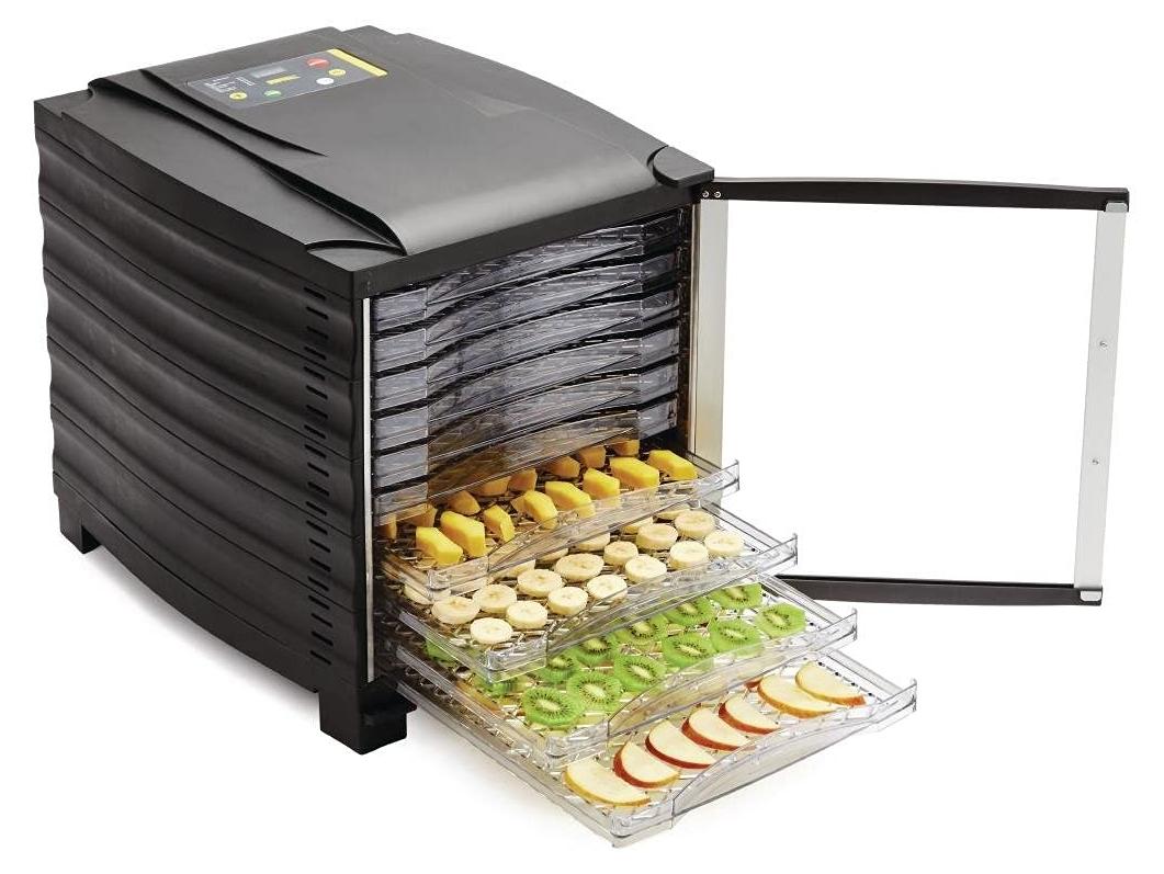 Dörrgerät mit 10 Tabletts, Timer, 480x362x415 mm, 800 W