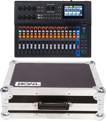 Yamaha MGX16 BK Case Bundle noir