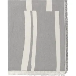 Lyme Grass Decke 130 x 180 cm, grau