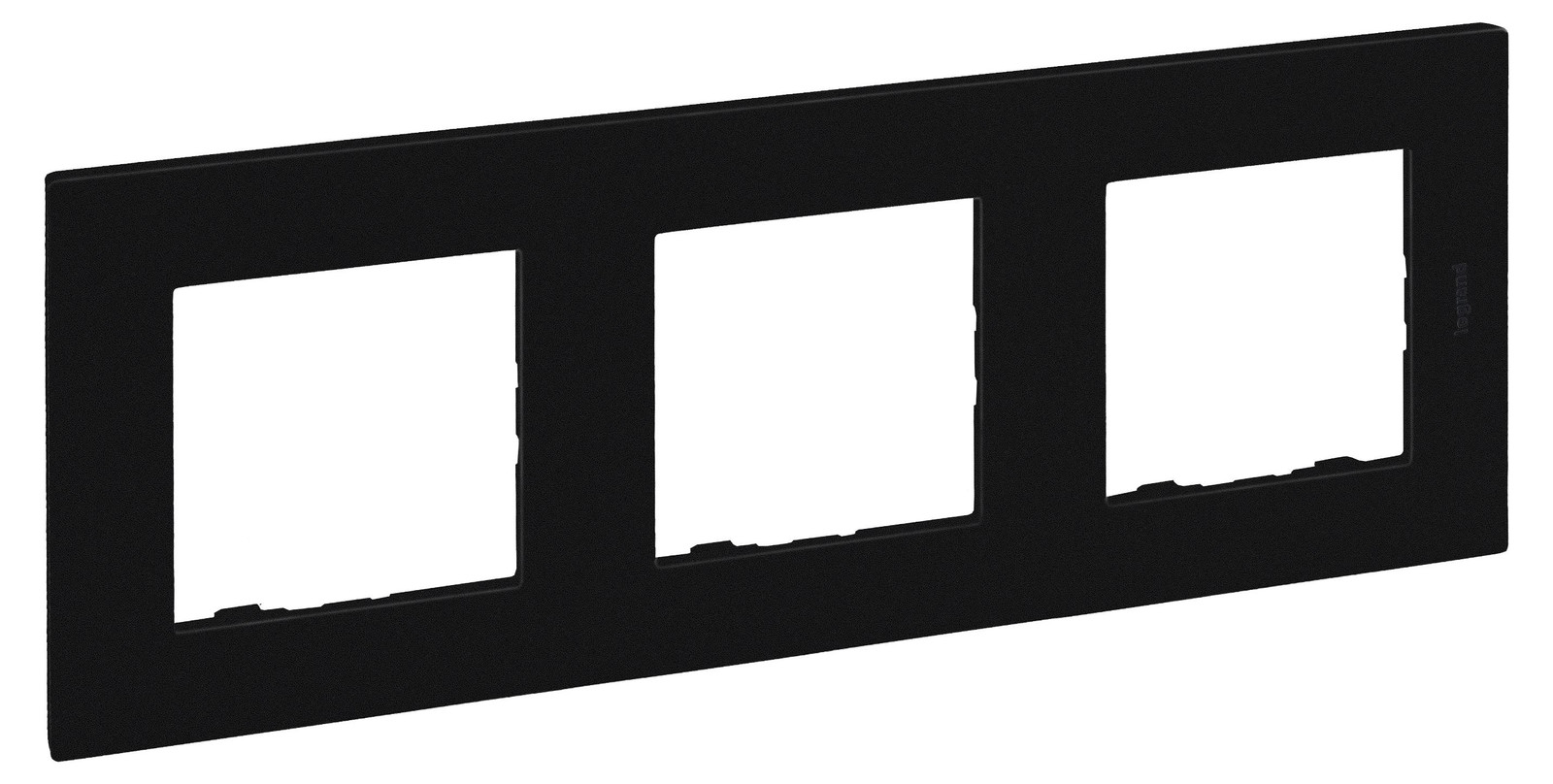 Legrand Frame Niloe Step triple black 864573