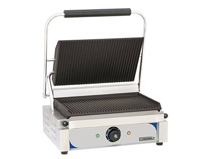 Casselin CGPRR - Grill panini plaques rainurée - rainurée