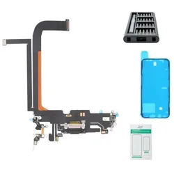 Kaputt.de iPhone 13 Pro Max Ladebuchse / Mikrofon - Premium-Set (Apple iPhone 13 Pro Max), Mobilgerät Ersatzteile