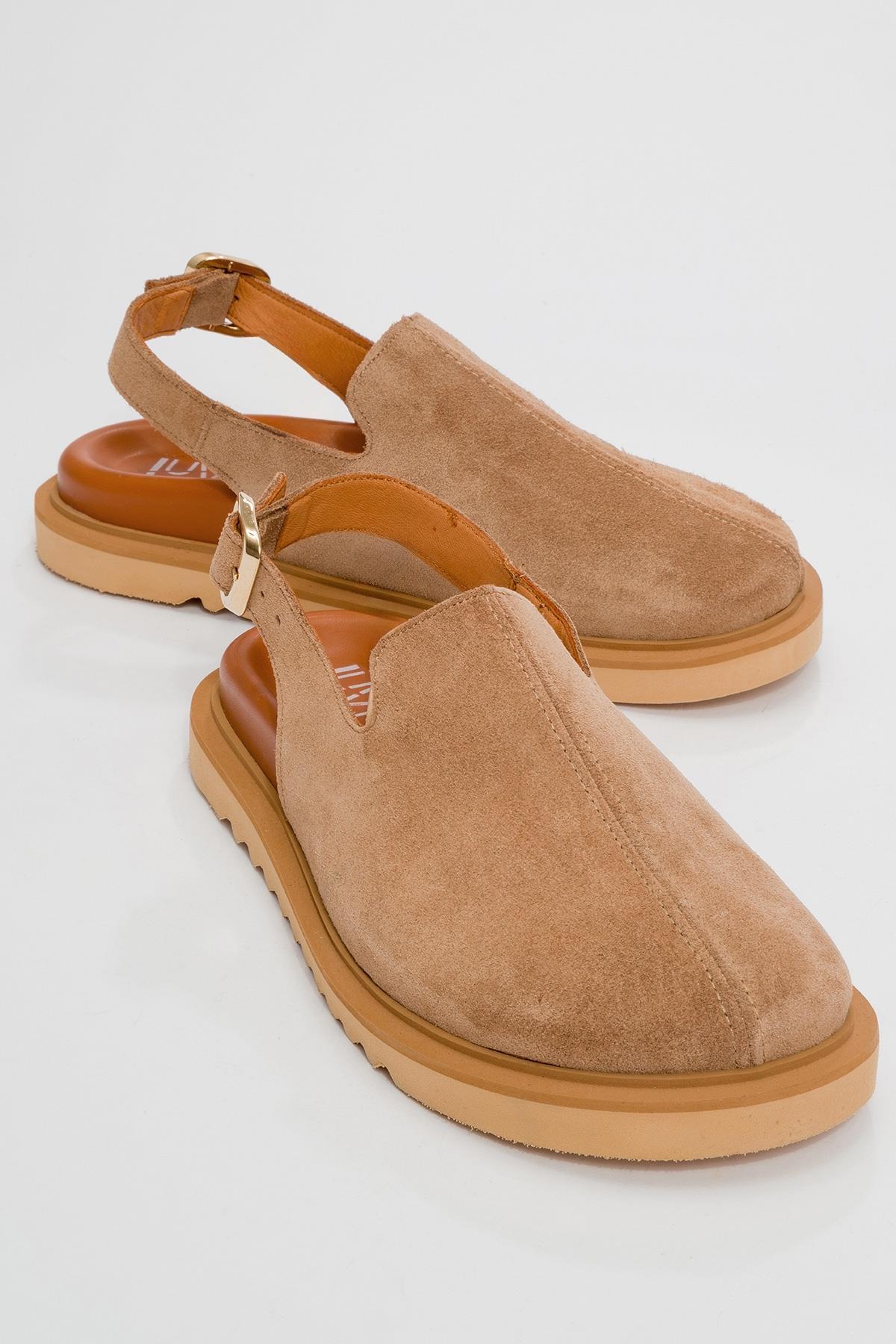 Laby Leder-Clogs