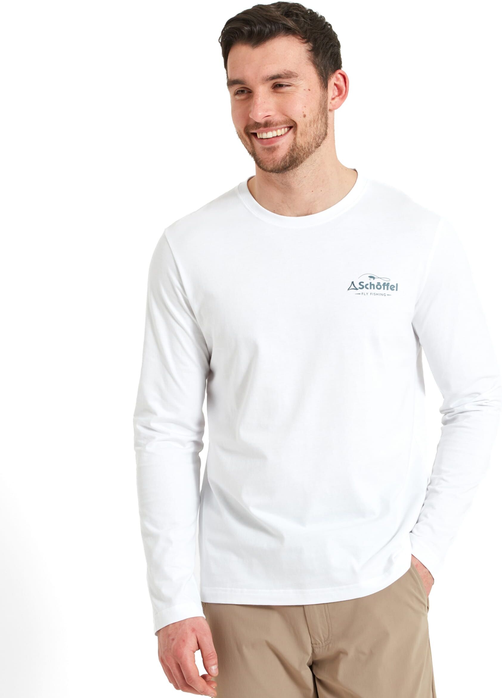 Schöffel Country Esk T-Shirt - White - Size S - Men