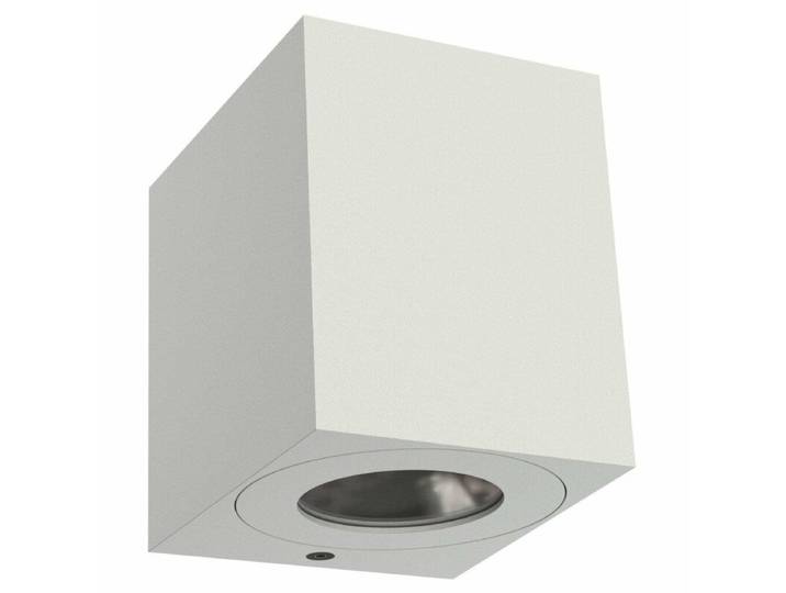 Nordlux Wandaußenleuchte Canto Kubi 2 - Weiß , 2700 Clean, Min