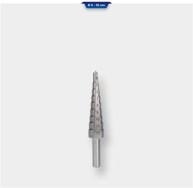 Brilliant Tools Foret étagé, Ø 4 - 12 mm (BT101926)