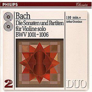 Arthur Grumiaux - Duo - Bach (Werke für Solovioline) - Preis vom 08.10.2026 07:26:42 h
