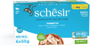 Schesir Cat Pack Filetes de Atum em Geleia 8 uds x 6 uds