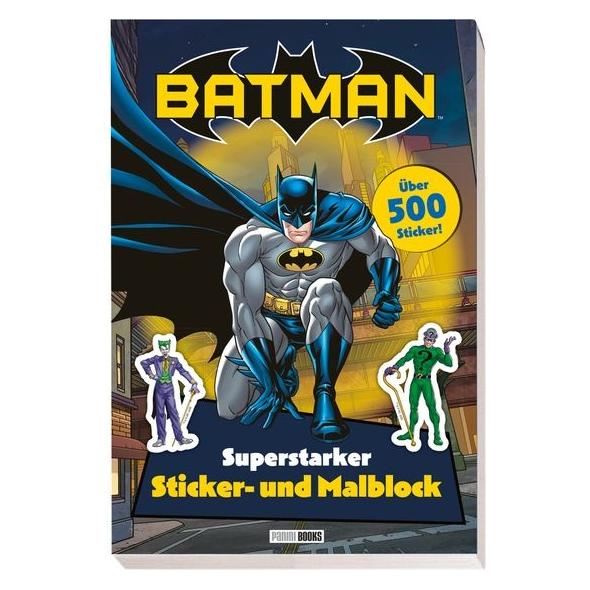 Panini DC Batman: Superstarker Sticker- und Malblock (500 Sticker) (69729872)