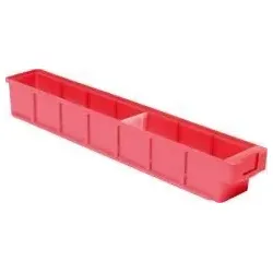 LA-KA-PE Kleinteilebox VKB 600x93x83mm rot