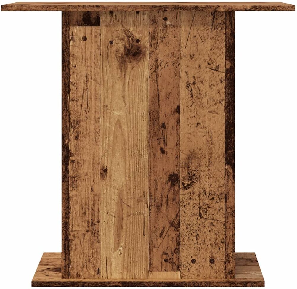vidaXL Soporte para acuario de madera vieja 36x75x72,5 cm Marrón