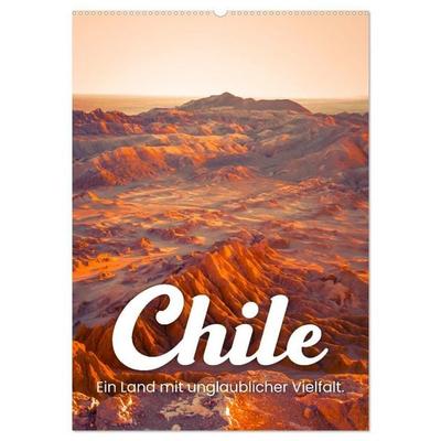 Chile - Ein Land mit unglaublicher Vielfalt. (Wandkalender 2027 DIN A2 hoch), CALVENDO Monatskalender