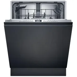 Siemens iQ300, Vollintegrierter Geschirrspüler, 60 cm, SN63HX15TE, Geschirrspüler Einbau, Silber