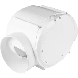 Awenta Zweistufiger Rohrlüfter VTR 125 D Weiß 29