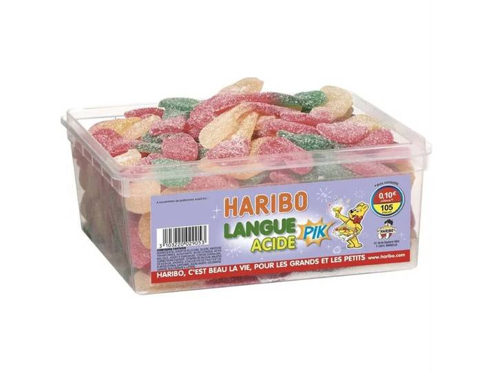 PTILO Sour Bâtonnets Gélifiés Fourrés à la Fraise x200