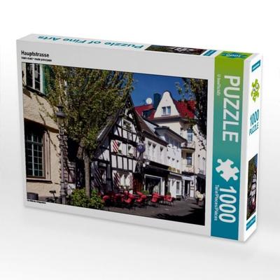 CALVENDO Puzzle Hauptstrasse | 1000 Teile Lege-Größe 64x48cm Foto-Puzzle für glückliche Stunden