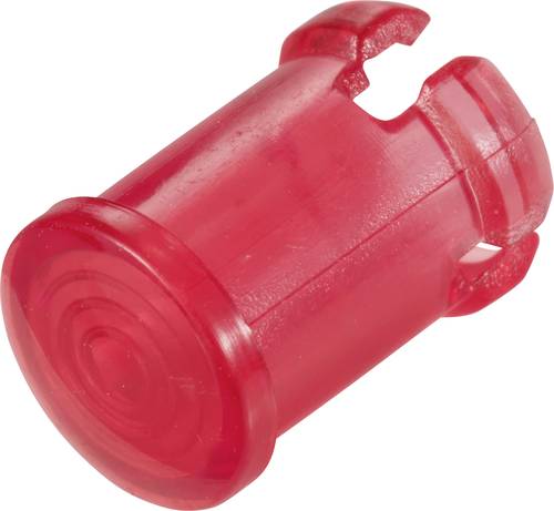TRU COMPONENTS TC-13030664 Leuchtkappe Rot, Transparent Passend für (LEDs) LED 5mm