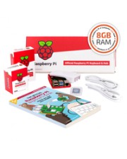 Raspberry Pi PI4B 8 GB FULL KI WITH RED/WHITE HOUSING 8.192 MB (SI-RPI4B-FULL8GB)