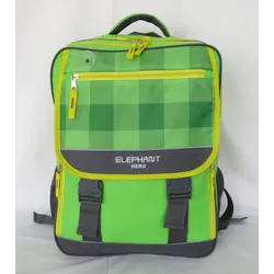 Pulma Schulrucksack XL Elefant grün